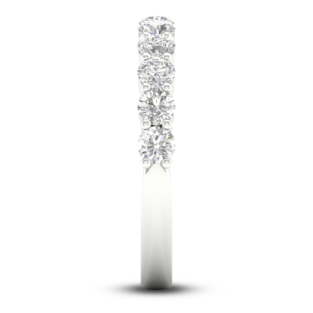 Diamond Anniversary Band 1 ct tw Round Platinum 0SSFWEEt