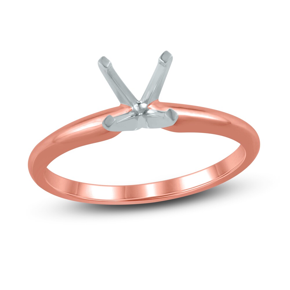 Diamond Ring Setting 14K Rose Gold 0Xk8MnQ7