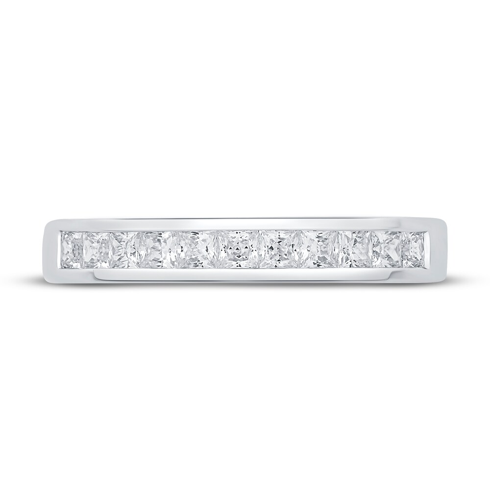 Diamond Anniversary Band 1/2 ct tw Princess Platinum 1GAffknO