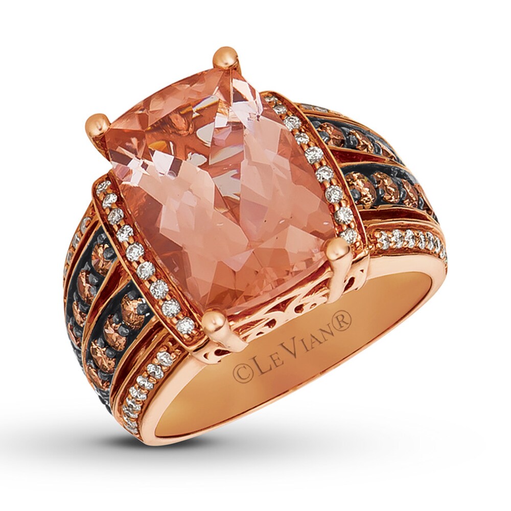 Le Vian Morganite Ring 1 ct tw Diamonds 14K Strawberry Gold 1qSLsix2