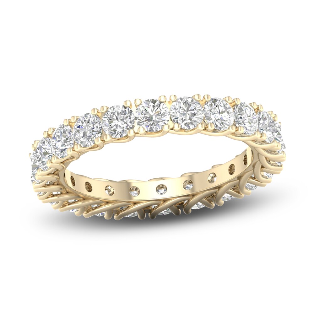 Diamond Eternity Band 2-1/2 ct tw Round 14K Yellow Gold 28RcRdqq