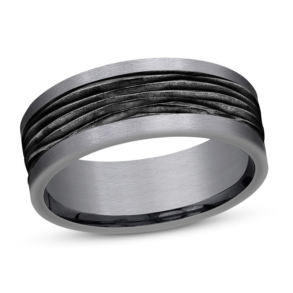 Wedding Band Titanium/Tantalum 2XxlF97Z