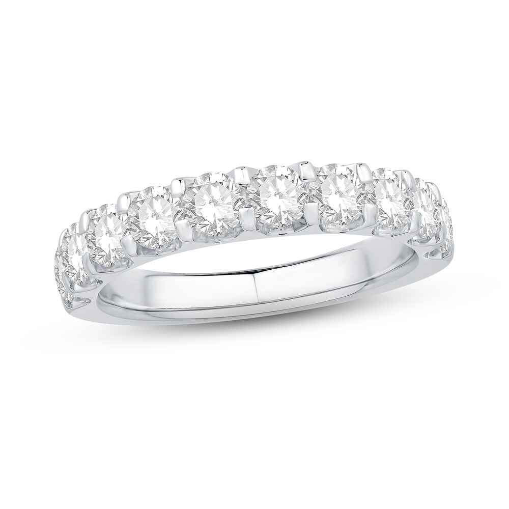 Diamond Anniversary Band 1-1/2 ct tw Round Platinum 4LByiGTh