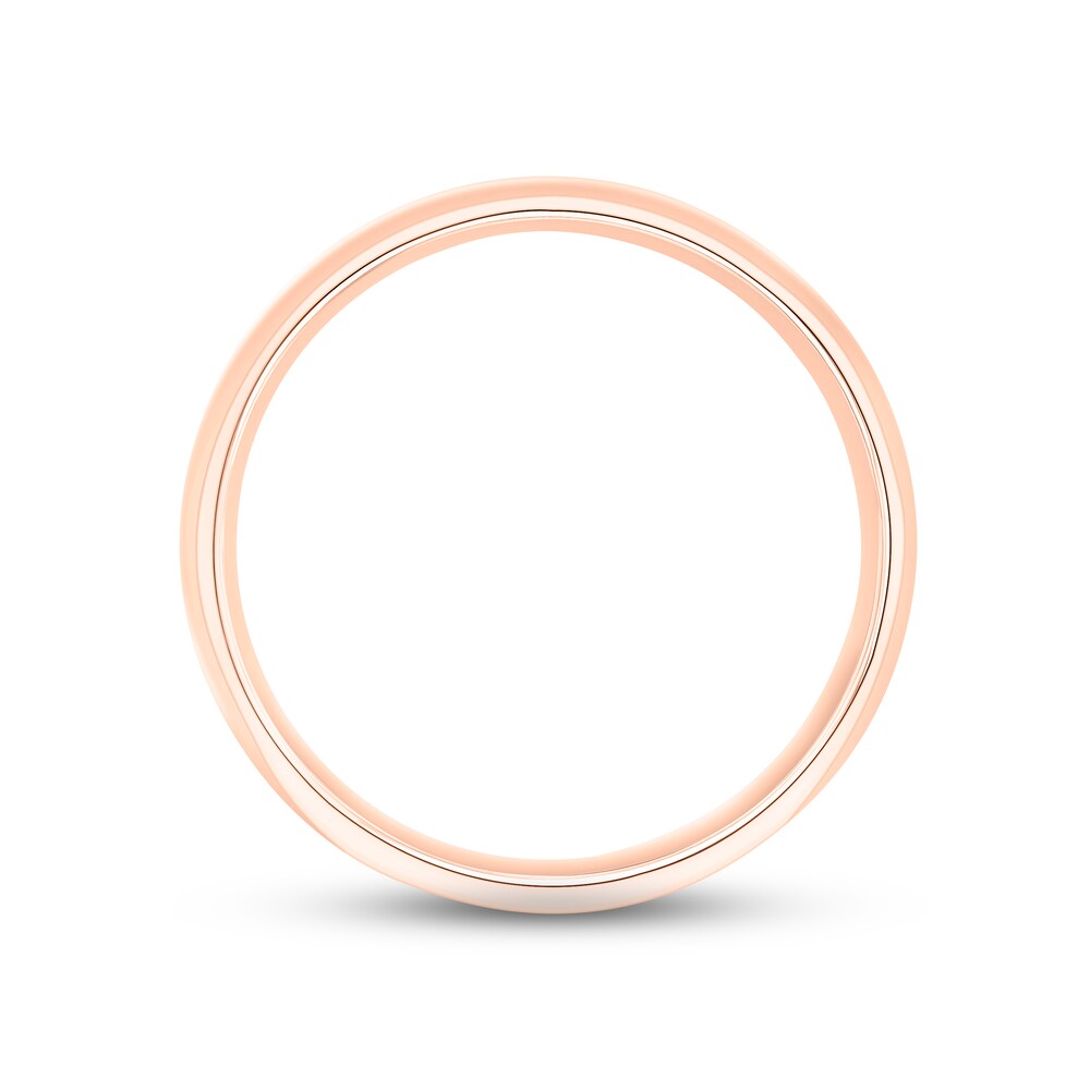 Polished Wedding Band 14K Rose Gold 6.0mm 4Q8uyXgl