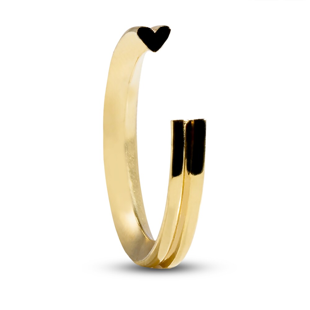 Stella Valle Heart Ring 18K Gold-Plated Brass 4lKV9viU