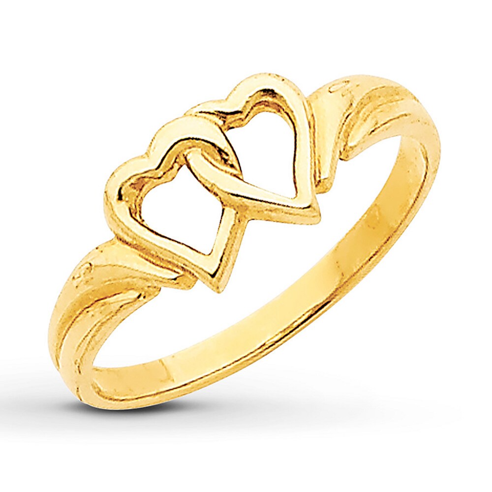 Heart Ring 14K Yellow Gold 517RjGjJ