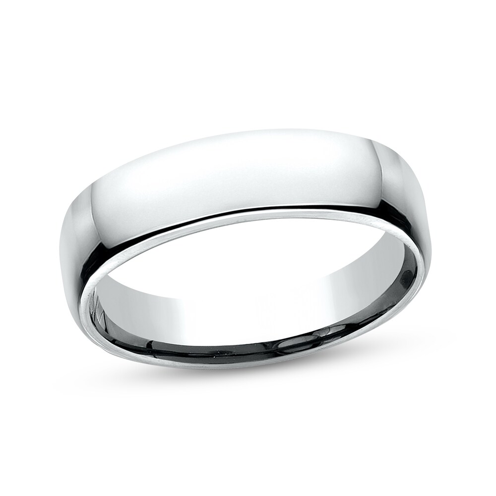 Polished Wedding Band 10K White Gold 5.5mm 6tAvLFdd