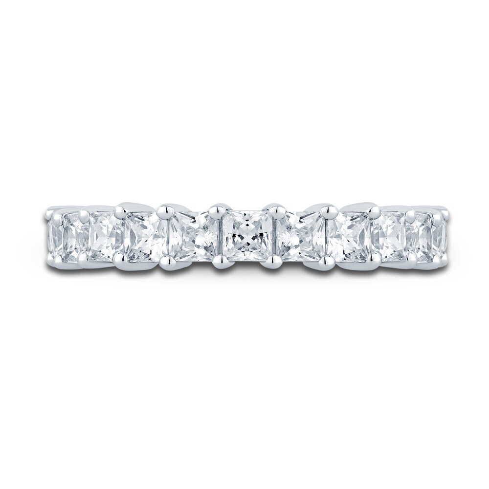 Pnina Tornai Diamond Eternity Ring 2-1/2 ct tw Princess 14K White Gold 7ueLgifG