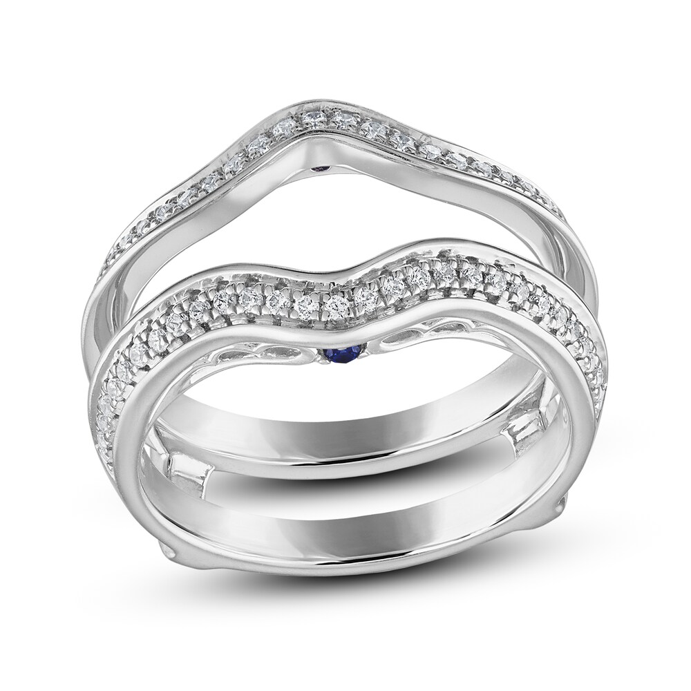 Vera Wang WISH Diamond Enhancer Ring 1/4 ct tw Round 14K White Gold A21yyPwP