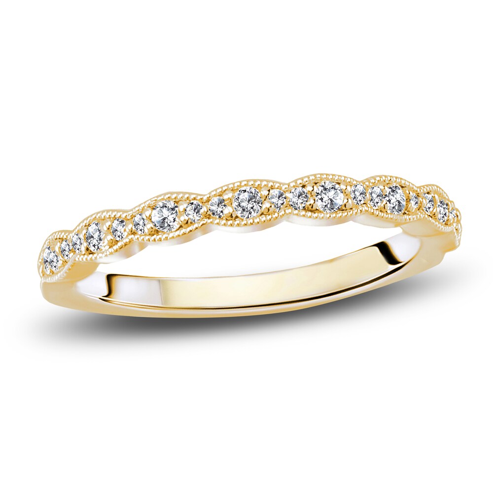 Diamond Anniversary Band 1/6 ct tw Round 14K Yellow Gold Aztn1O0i