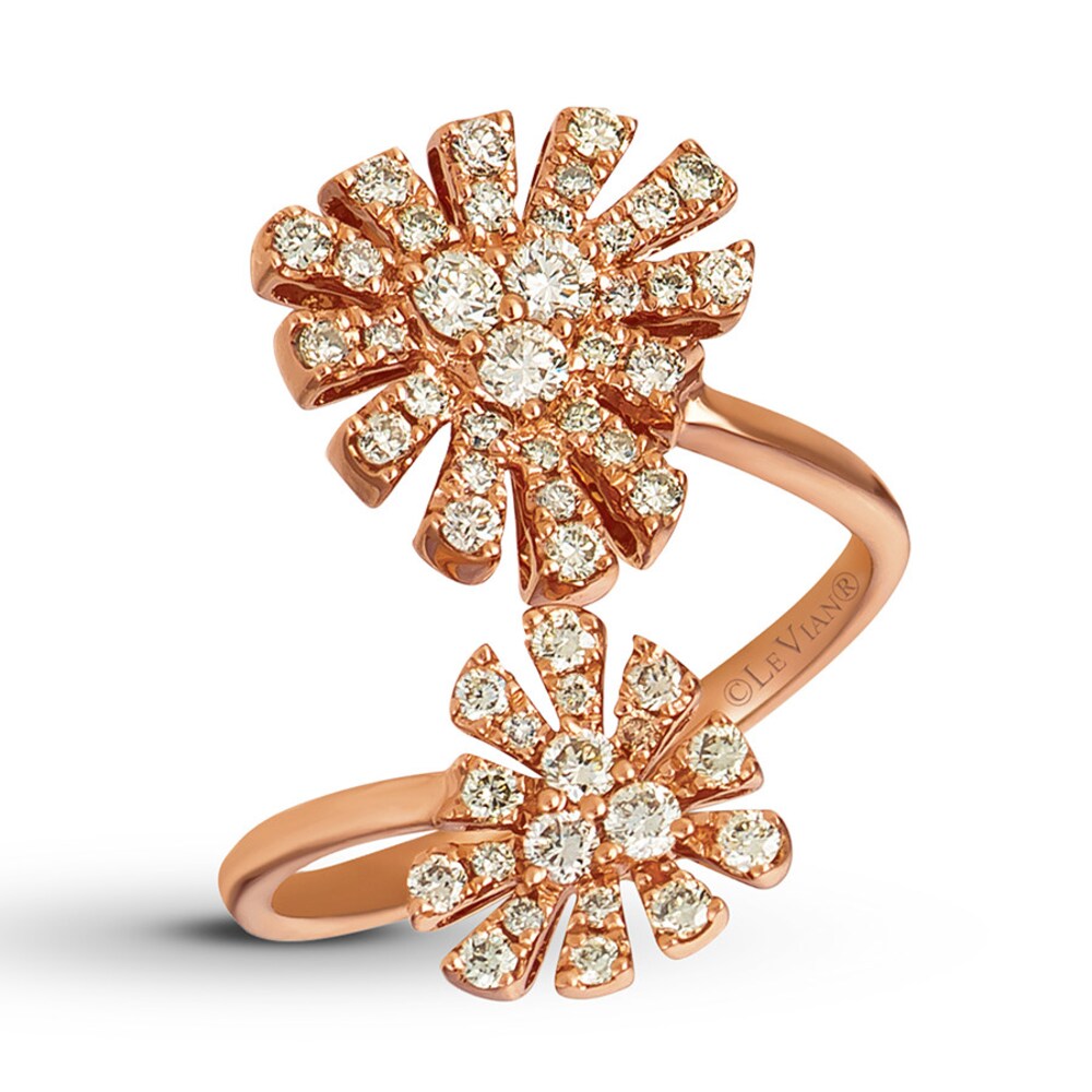 Le Vian Diamond Ring 3/4 carat tw 14K Strawberry Gold BB3TqoFH