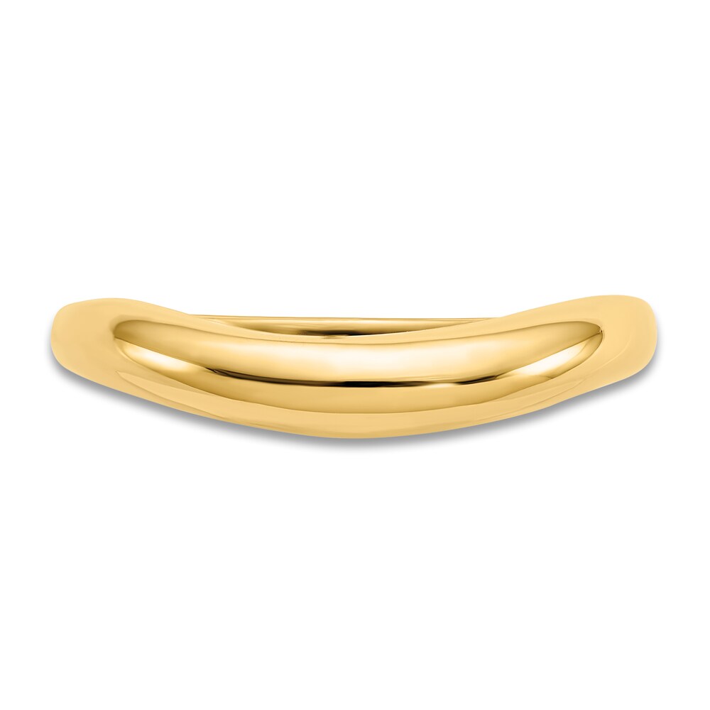 High-Polish Wave Stack Ring 14K Yellow Gold BiH1LZoE