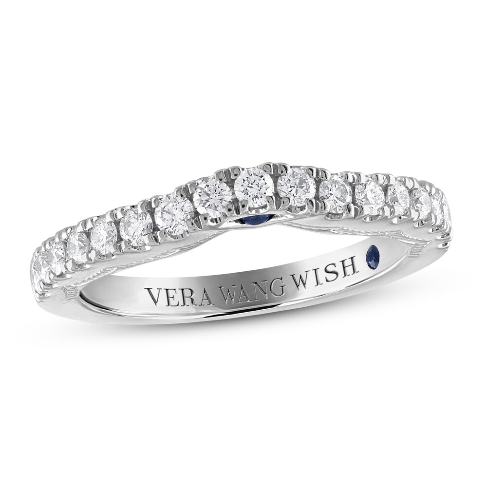 Vera Wang WISH Diamond Wedding Band 1/2 ct tw Round Platinum BloHbdpI