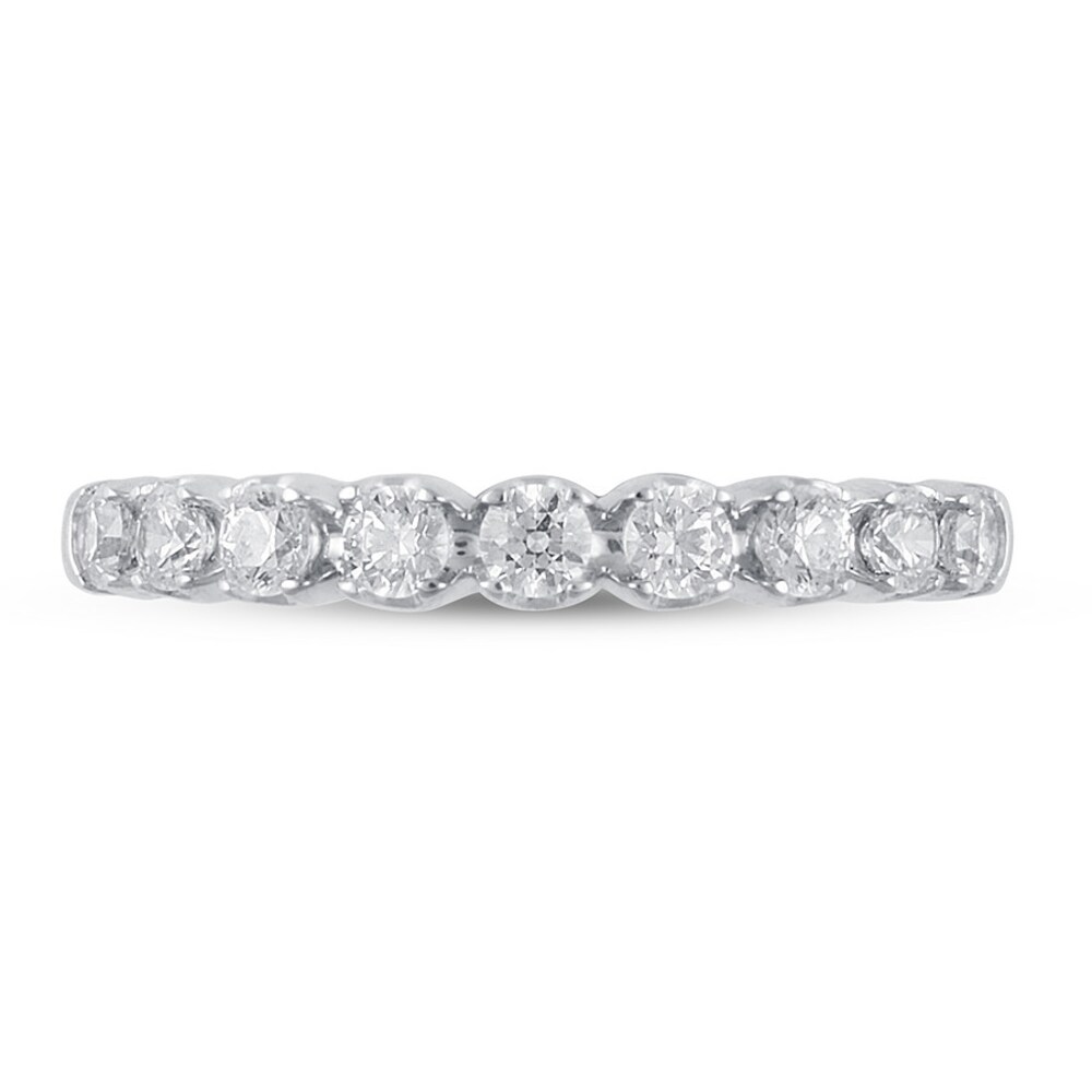 Diamond Anniversary Band 1/2 ct tw Round-cut Platinum D5NvDQiT