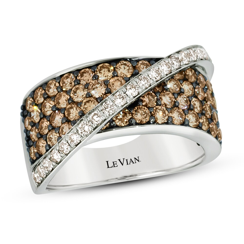 Le Vian Chocolate Diamond Ring 2 ct tw 14K Vanilla Gold DsDcfTti