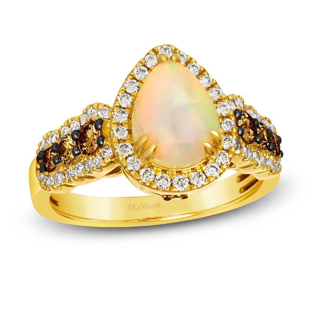 Le Vian Natural Opal Ring 3/4 ct tw Diamonds 14K Honey Gold Dy5sK6wd