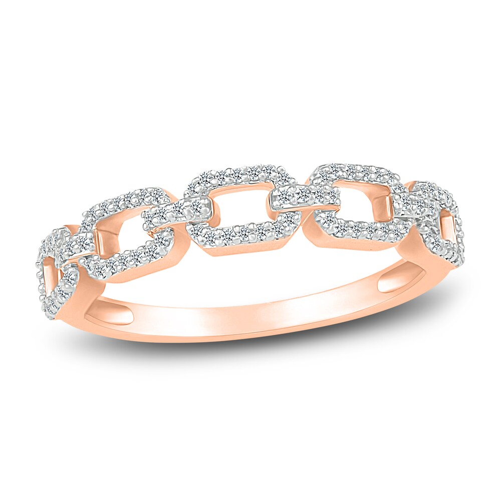 Diamond Anniversary Band 1/5 ct tw Round 14K Rose Gold HVgaxr3d