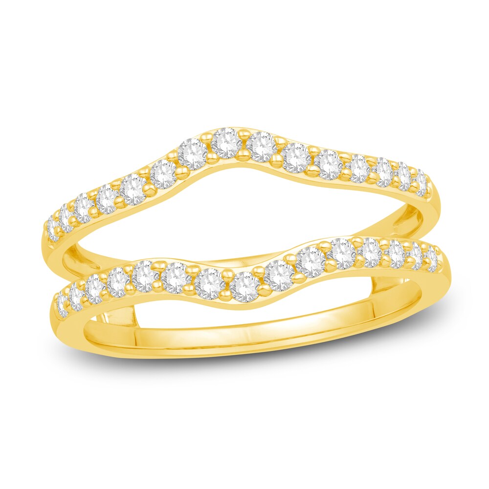 Diamond Anniversary Enhancer Band 1/2 ct tw Round 14K Yellow Gold I9EYLgJ9