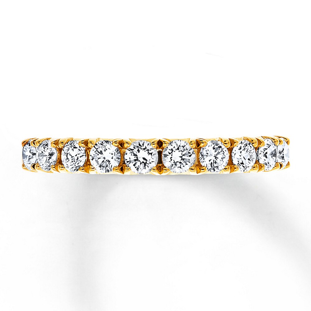 Hearts Desire Diamond Anniversary Band 5/8 cttw 18K Yellow Gold JB0sAckL