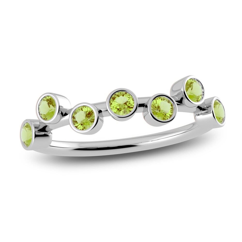 Juliette Maison Natural Peridot Ring 10K White Gold JNr9dvdI