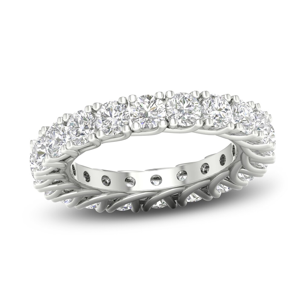 Diamond Eternity Band 3 ct tw Round 14K White Gold JOPDNWld