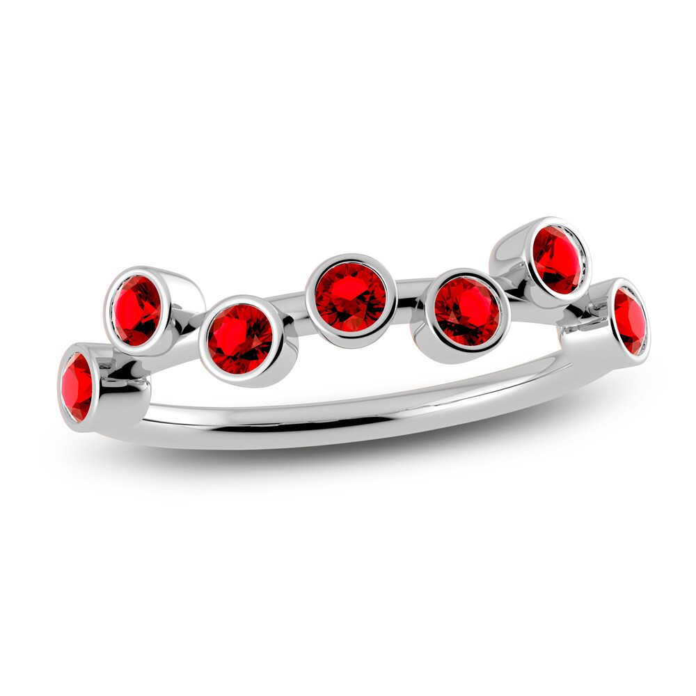 Juliette Maison Natural Ruby Ring 10K White Gold JViGZur6