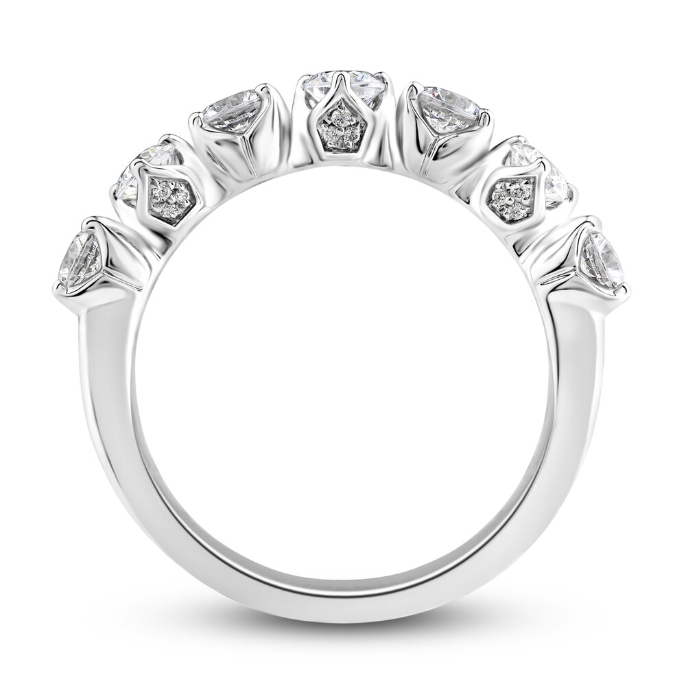 Diamond Ring 1 ct tw Round 14K White Gold JplGU9VX