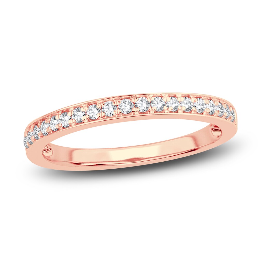 Diamond Anniversary Band 1/5 ct tw Round 14K Rose Gold KoH9iRmy