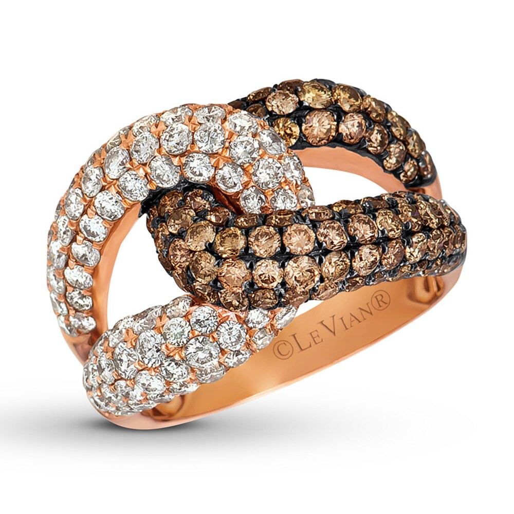 Le Vian Diamond Ring 3-5/8 carat tw 14K Strawberry Gold KyLVFbnv