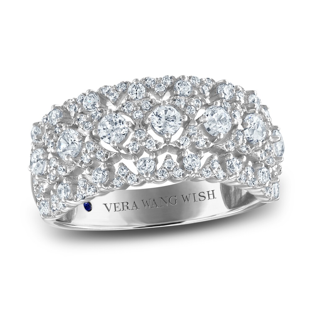 Vera Wang WISH Diamond Ring 1 ct tw Round 10K White Gold MHwinLqf