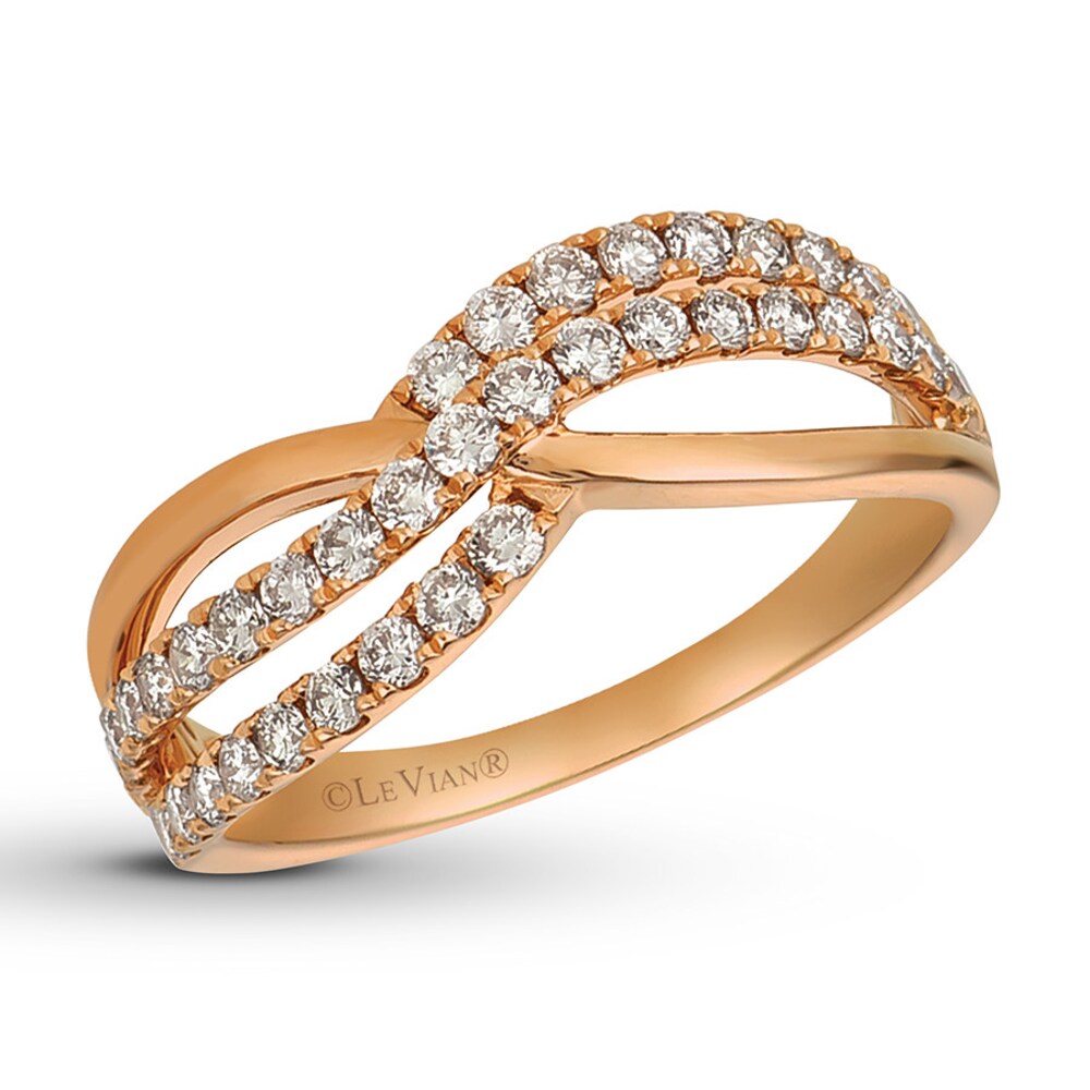 Le Vian Diamond Ring 5/8 ct tw 14K Strawberry Gold MLYdrPfF