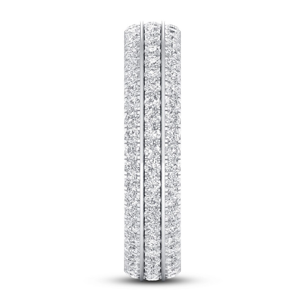 Diamond Eternity Ring 1 ct tw Round 14K White Gold NNqEglFi