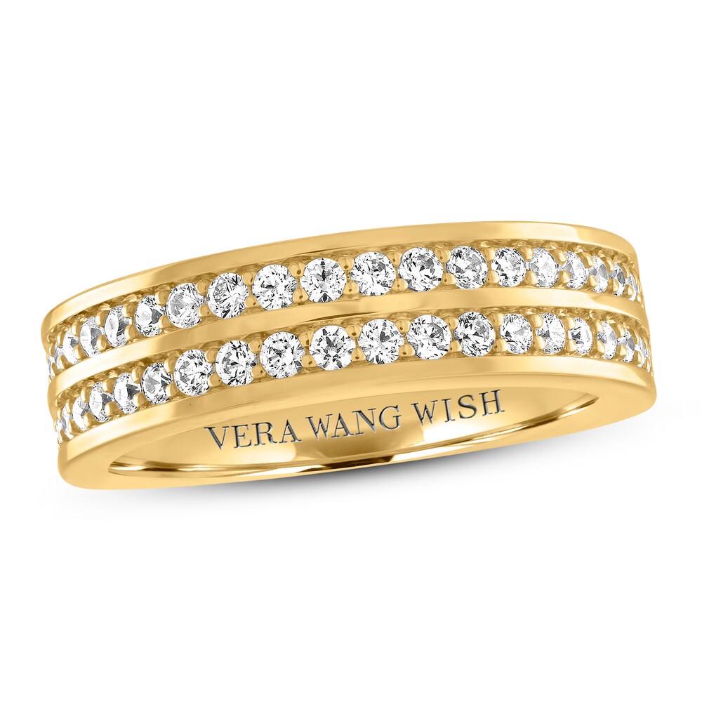 Vera Wang WISH Ring 3/4 carat tw Diamonds 14K Yellow Gold NODX4j2e