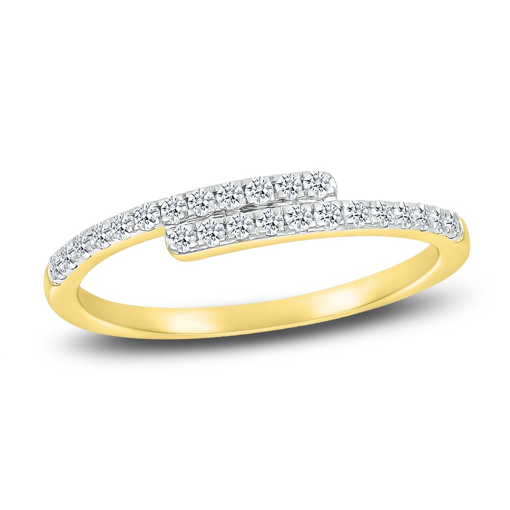 Diamond Stackable Ring 1/5 ct tw Round 10K Yellow Gold Nq8C5oIe