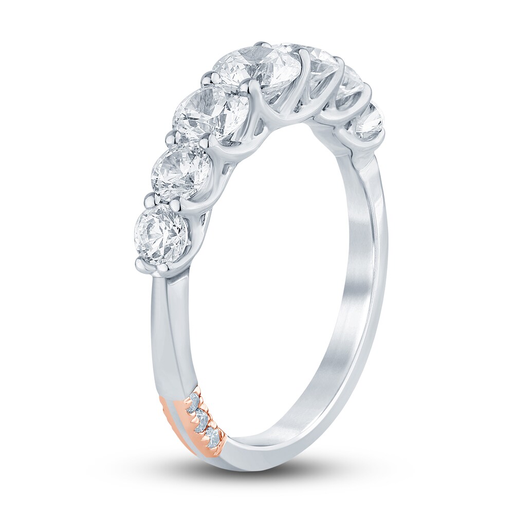 Pnina Tornai Lab-Created Diamond Anniversary Band 1-1/2 ct tw Round 14K White Gold OFh3nCjV