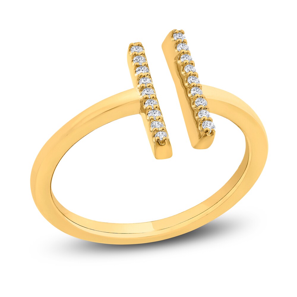 Diamond Ring 1/10 ct tw Round 10K Yellow Gold OgX1ovuG
