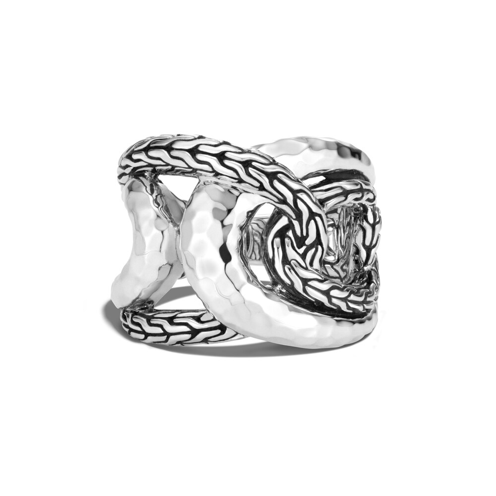 John Hardy Palu Sculpture Ring Sterling Silver P1UMzehi