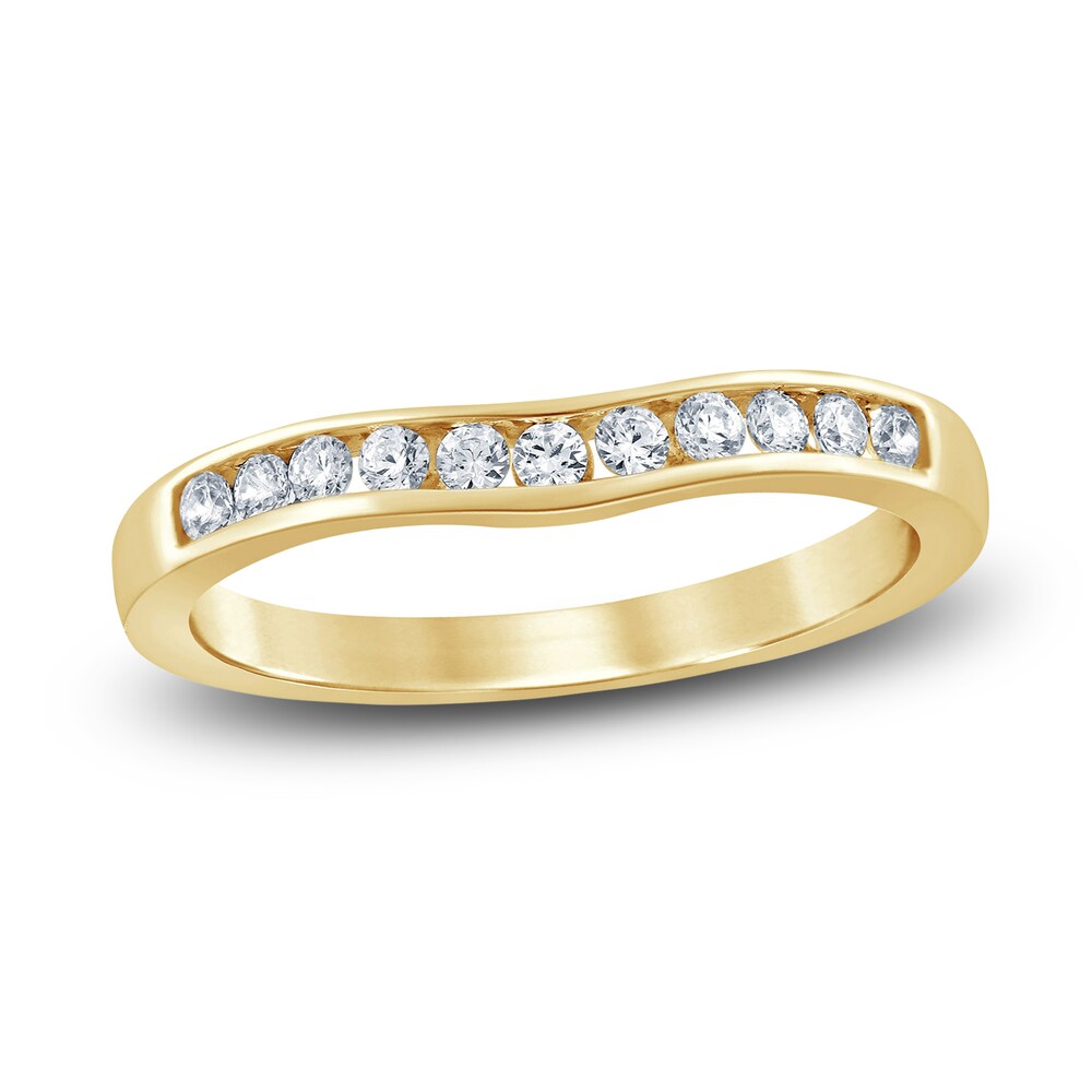 Diamond Anniversary Band 1/4 ct tw Round 14K Yellow Gold P4osejoD