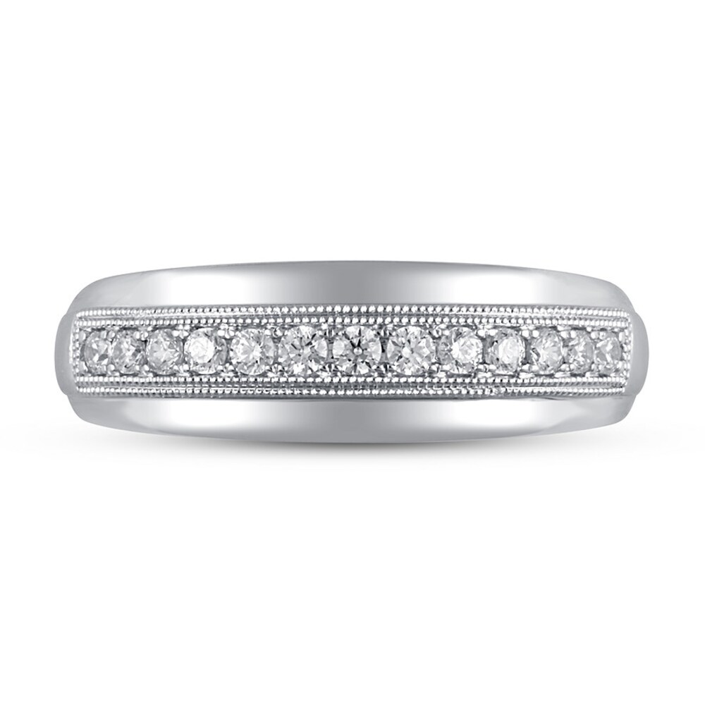 Men's Diamond Band 1/3 ct tw Round-cut Platinum P8ekWn37