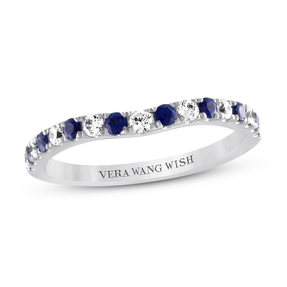 Vera Wang WISH Wedding Band 1/4 ct tw Diamonds 14K White Gold Qi8Vvg5s