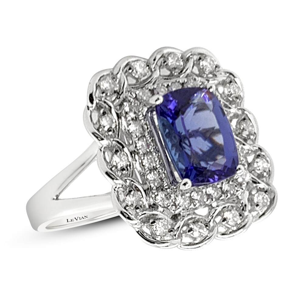 Le Vian Natural Tanzanite Ring 5/8 ct tw Diamonds 14K Vanilla Gold RcqMt8D7