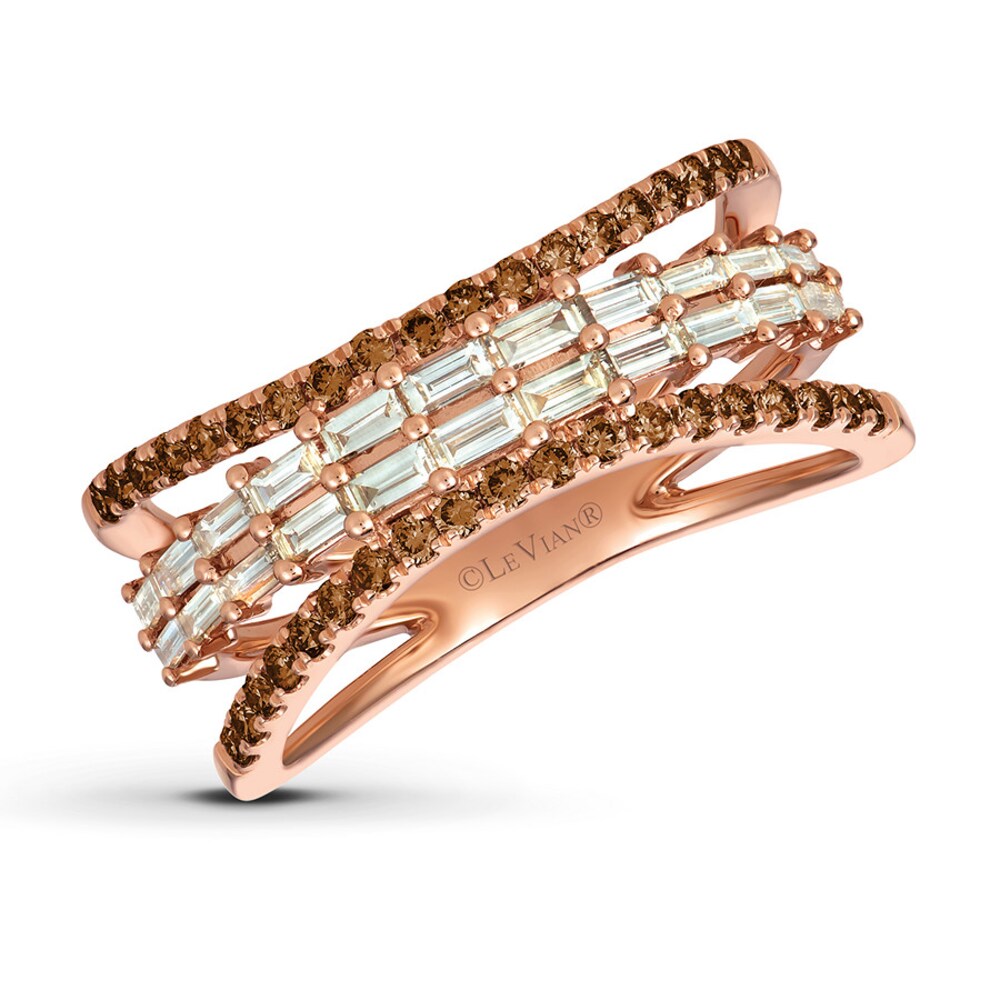 Le Vian Diamond Ring 3/4 carat tw 14K Strawberry Gold SHfPIPBz