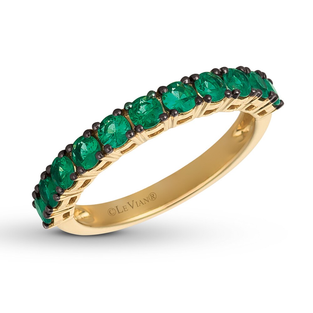 Le Vian Natural Emerald Band 14K Honey Gold Sr8vOMaZ