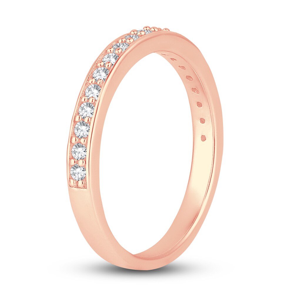 Diamond Anniversary Band 1/4 ct tw Round 14K Rose Gold TNuZA7xQ