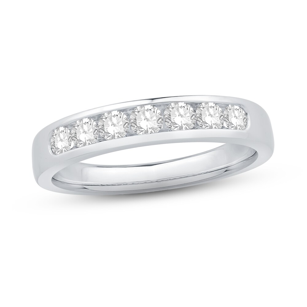 Diamond Anniversary Band 1/2 ct tw Round Platinum TnSMOqCW