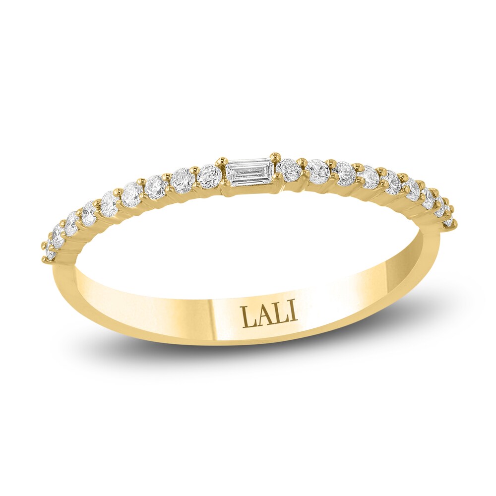 LALI Jewels Diamond Ring 1/5 ct tw Round 14K Yellow Gold U5lM8E0F