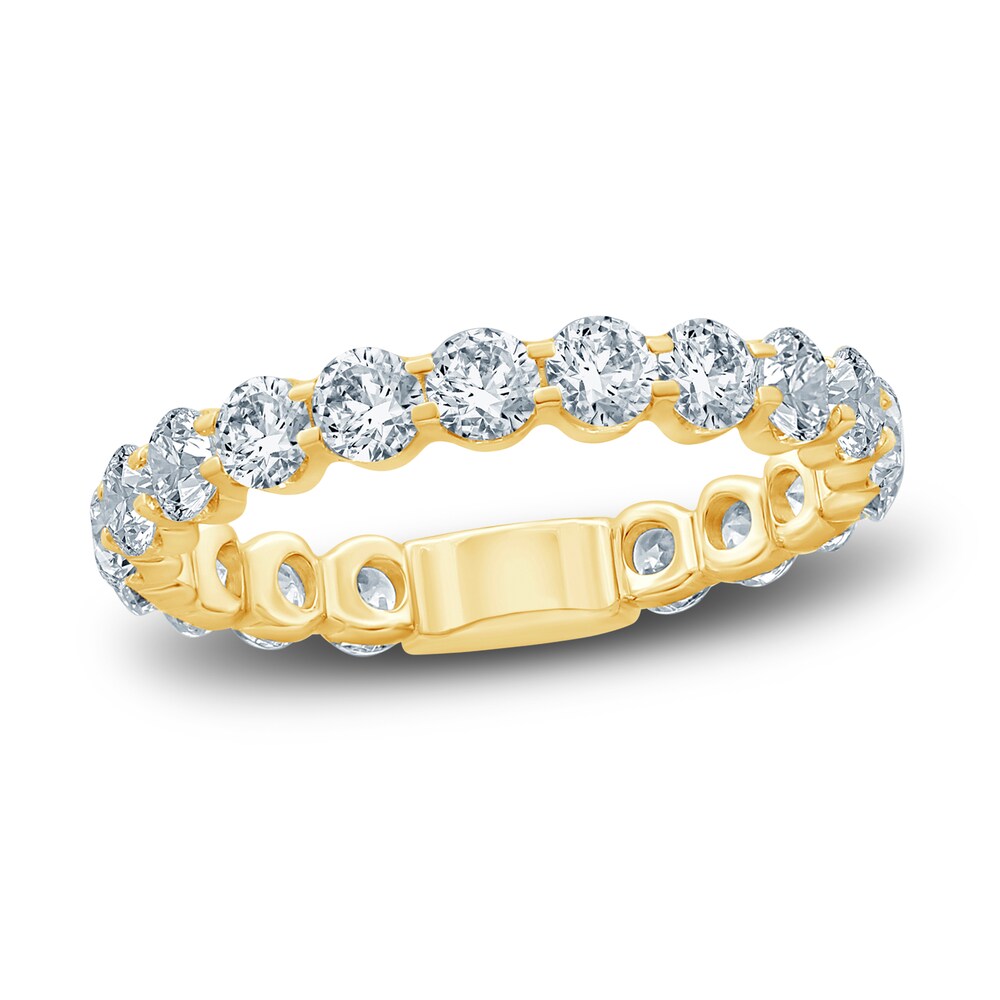 Diamond Eternity Band 2 ct tw Round 14K Yellow Gold VcemiuxK