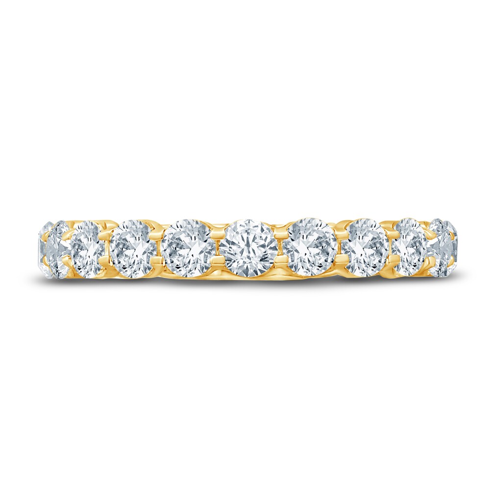 Diamond Eternity Band 2 ct tw Round 14K Yellow Gold VcemiuxK