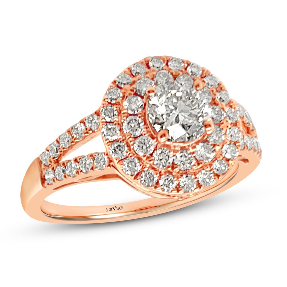 Le Vian Diamond Ring 1 ct tw 14K Strawberry Gold WTaN2XxC