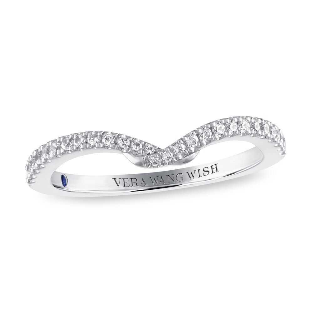 Vera Wang WISH Diamond Wedding Band 1/6 ct tw 14K White Gold WaweDX2W